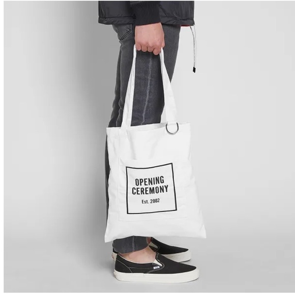 Opening Ceremony Handbags - Opening ceremony logo tote bag
